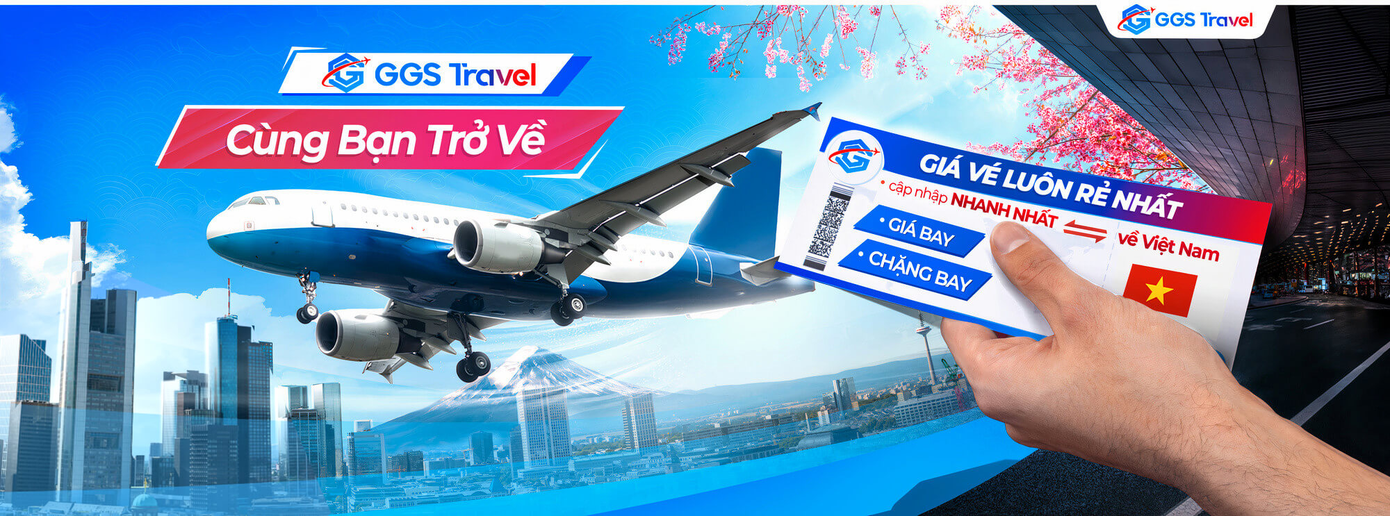 Trang chủ 11 Vé máy bay từ Nhật Bản về Việt Nam GIÁ RẺ