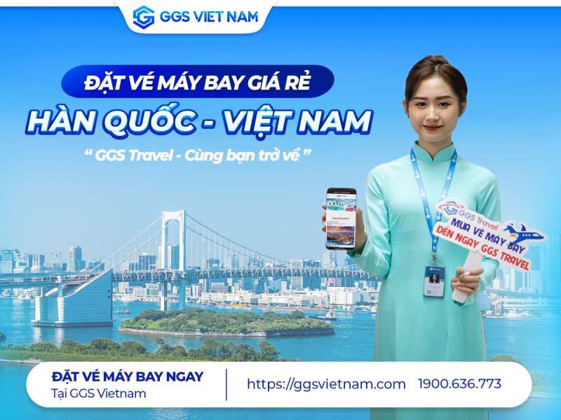 vé máy bay từ Hàn Quốc về Việt Nam