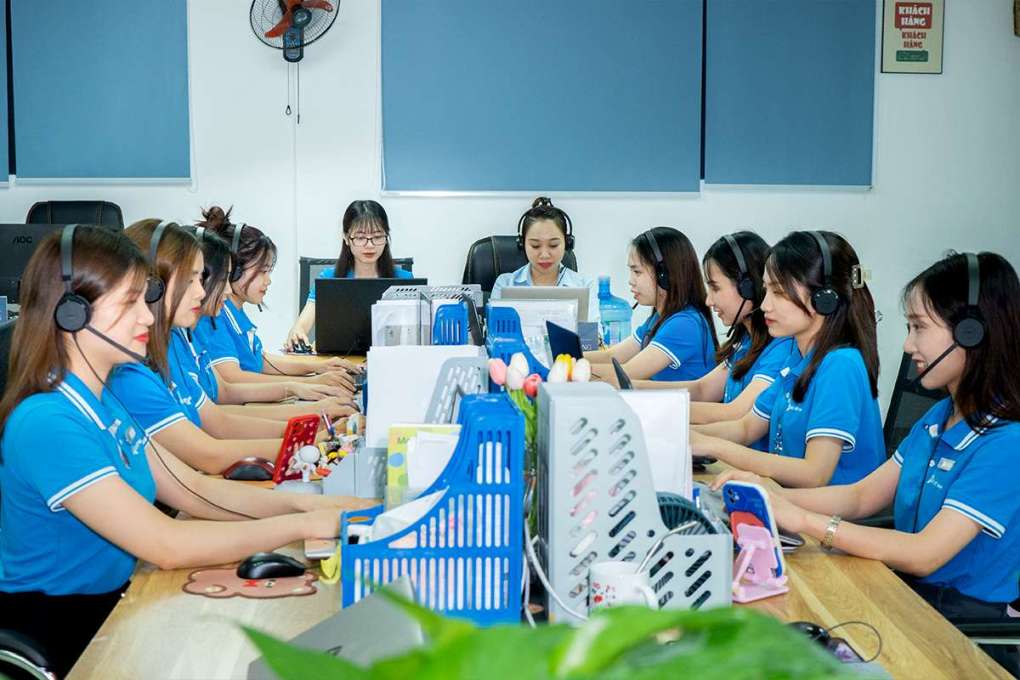 Đội ngũ nhân viên tư vấn online của Nenkin GGS