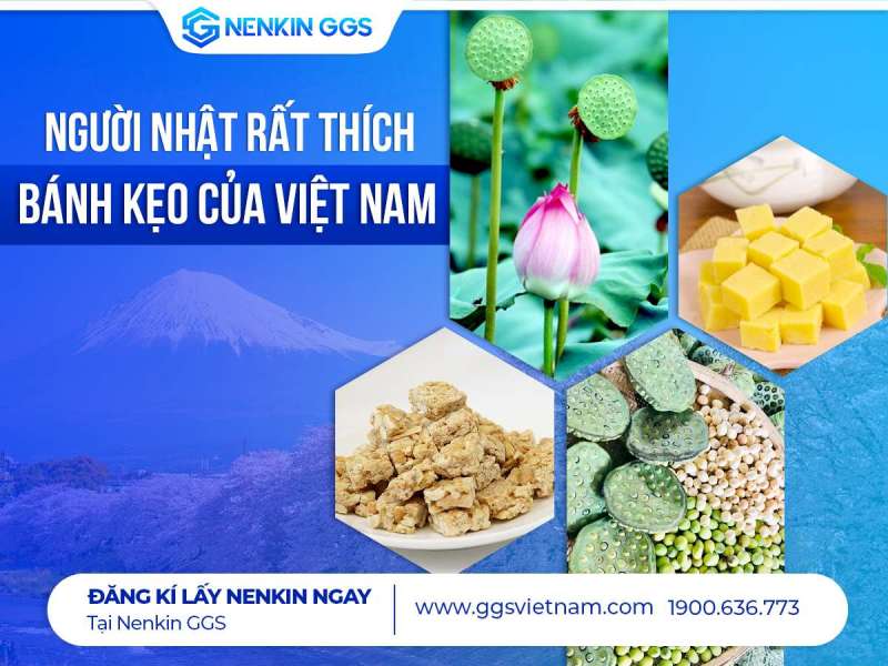 Người Nhật rất thích kẹo bánh của Việt Nam Người Nhật rất thích kẹo bánh của Việt Nam
