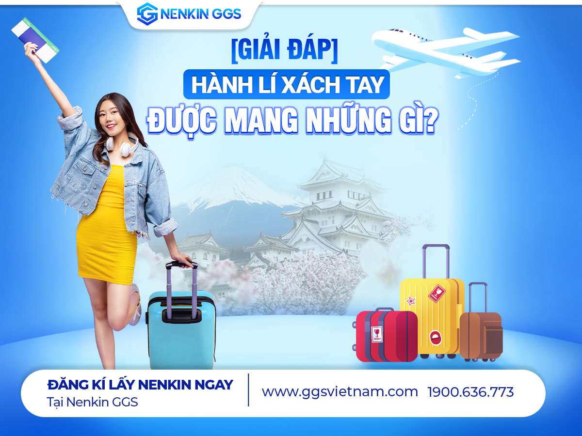 [GIẢI ĐÁP] Hành lý xách tay được mang những gì
